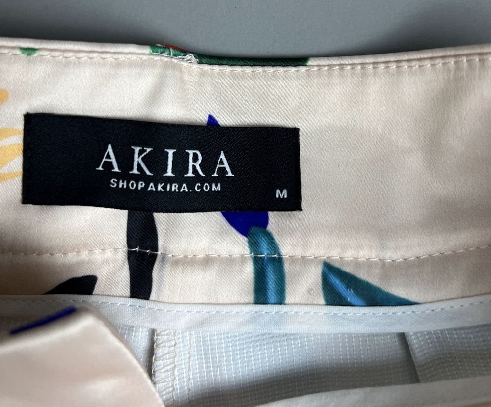 Akira CANDY RAIN SATIN WIDE LEG PANT - Picture 2 of 2